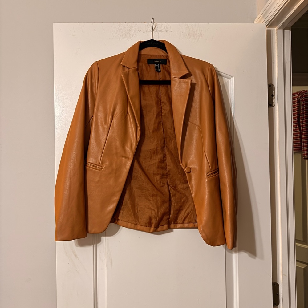 Forever 21 Camel Blazer